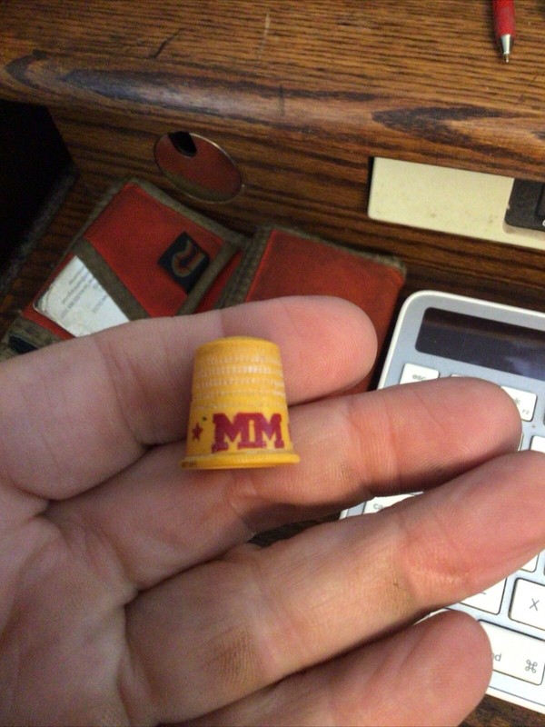 Minneapolis Minnesota MM THIMBLE ADVERTISING, NORTHERN DIVISION. MN MINN Tractor