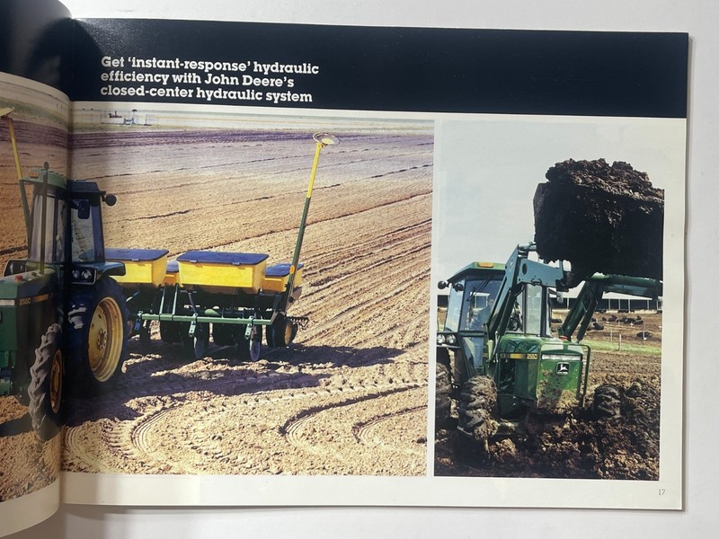 John Deere Tractors 2150 - 2950 45-85 HP Sales Brochure *1984* (Showroom Book) gallery