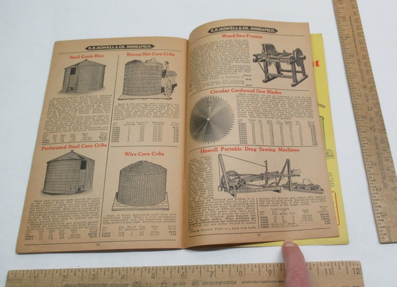 THRESHER & POWER FARMING SUPPLIES - SAW MILL ACCESSORIES - CATALOG T-33 -#3468 gallery