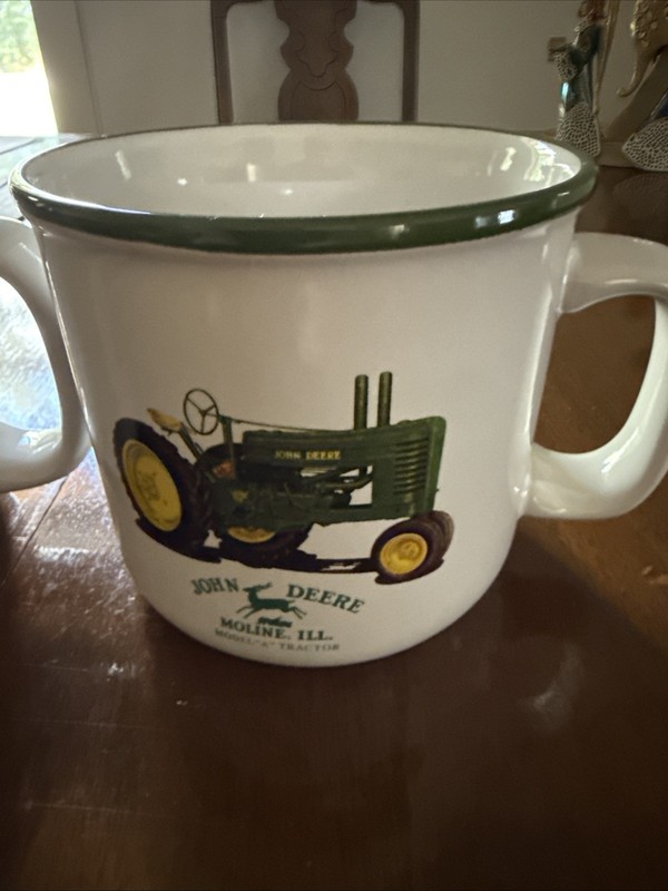 John Deere Model "A" Tractor Moline Illinois Collectible Coffee Soup/Mug 16oz gallery