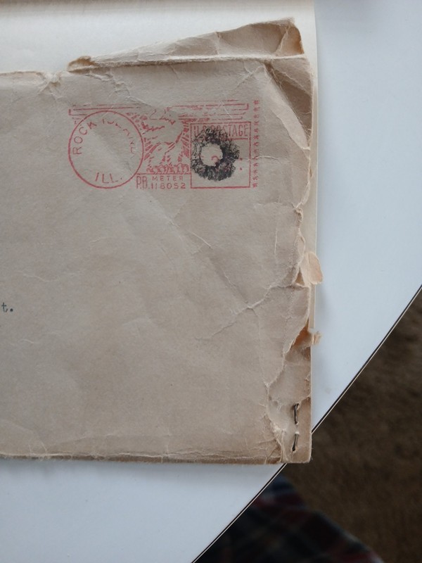 IH International Harvester Company Envelope And Letters 1949 With IH Watermark gallery