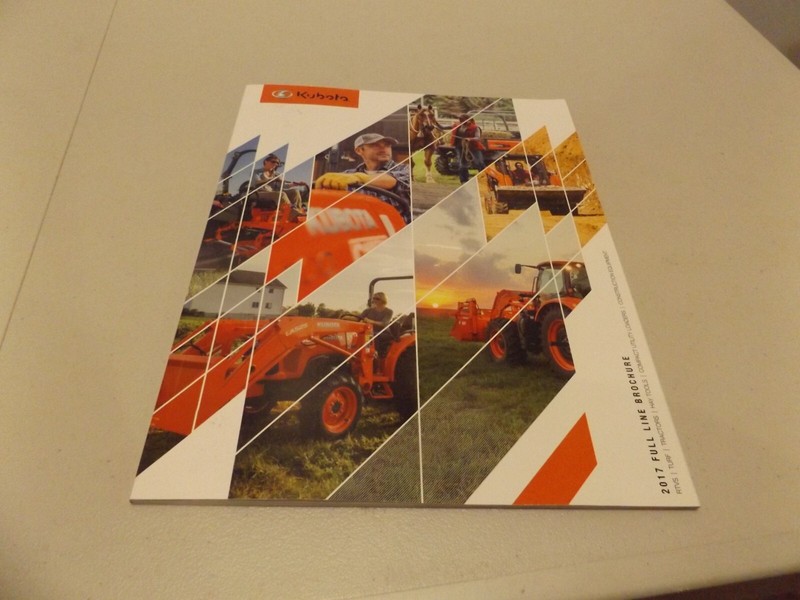 KUBOTA 2017 FULL LINE BROCHURE, LIT # 2017