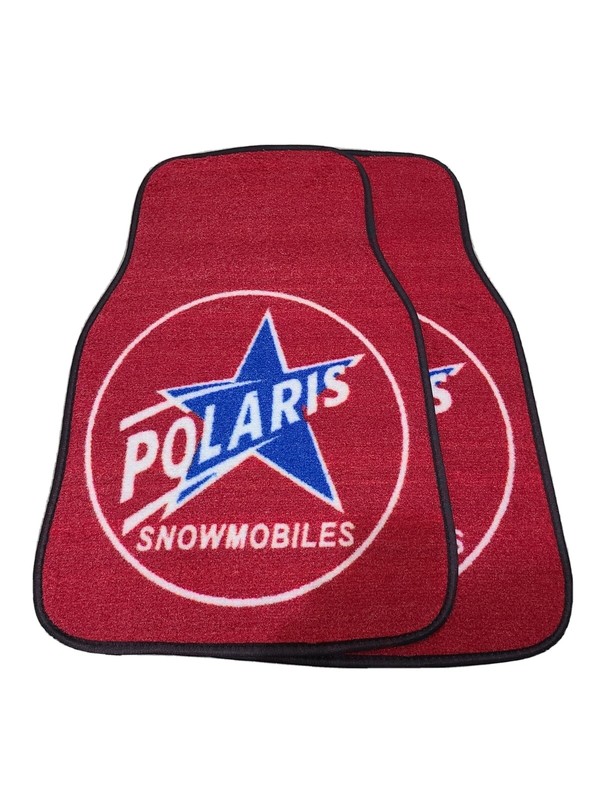 Polaris Vintage Retro logo universal car truck mats